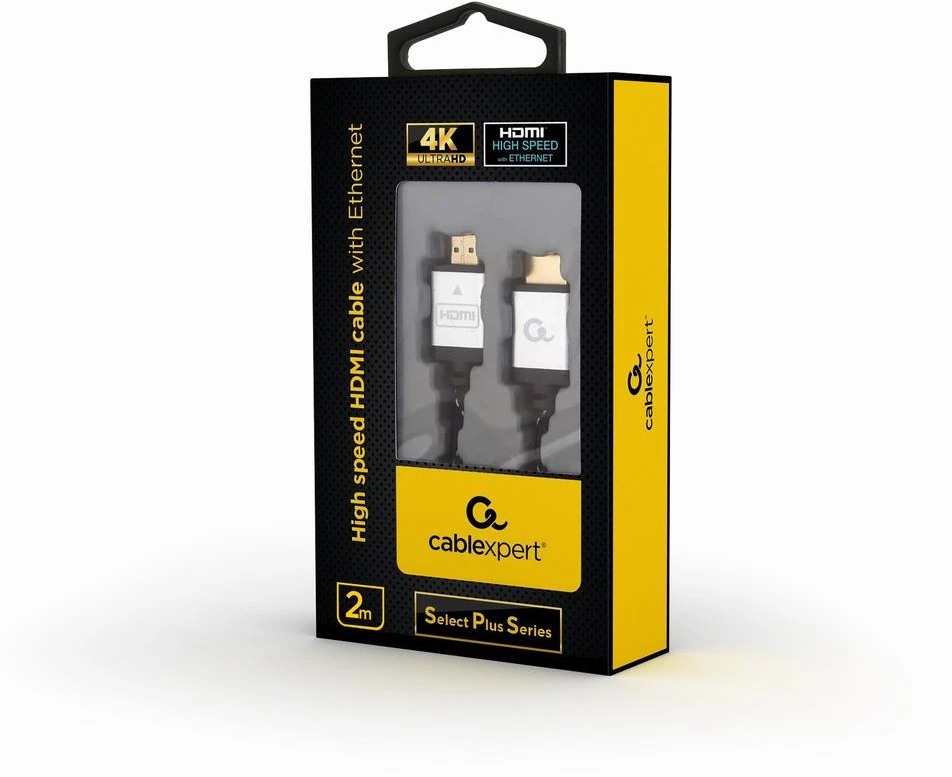 GEMBIRD CCB-HDMIL-2M didelės spartos HDMI kabelis su Ethernet Select Plus serijos 2 m