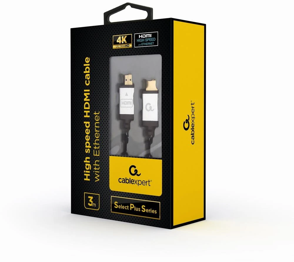 GEMBIRD CCB-HDMIL-3M didelės spartos HDMI kabelis su Ethernet Select Plus serijos 3 m