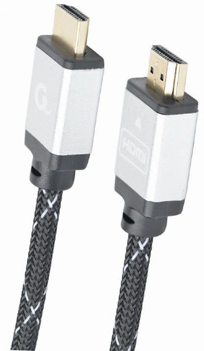 Kabelis Gembird Select Plus 4K UHD 60Hz HDMI Vīrietis, HDMI Vīrietis, 2 m, melna krās.