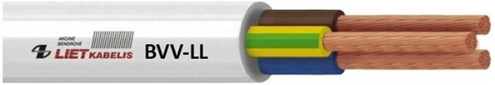 Lietkabelis Kabelis BVV-LL, 3 x 1,5 mm²