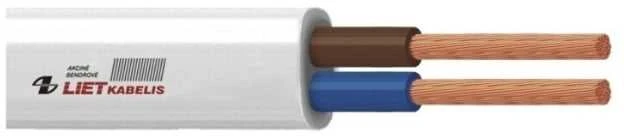 Lietkabelis Kabelis H05VVH2-F, 2 x 1 mm²