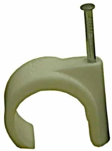 Kabelio laikiklis Baltplast, 22 - 26 mm, baltos spalvos, 10 vnt.