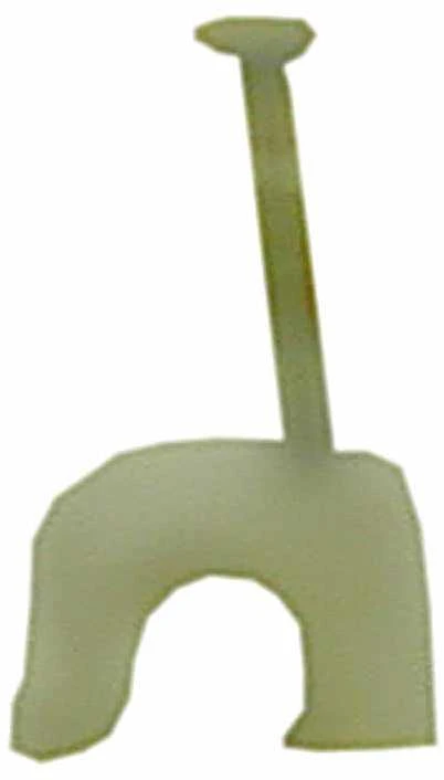 Kabelių laikiklis Baltplast, 4–6 mm, baltas, 25 vnt.
