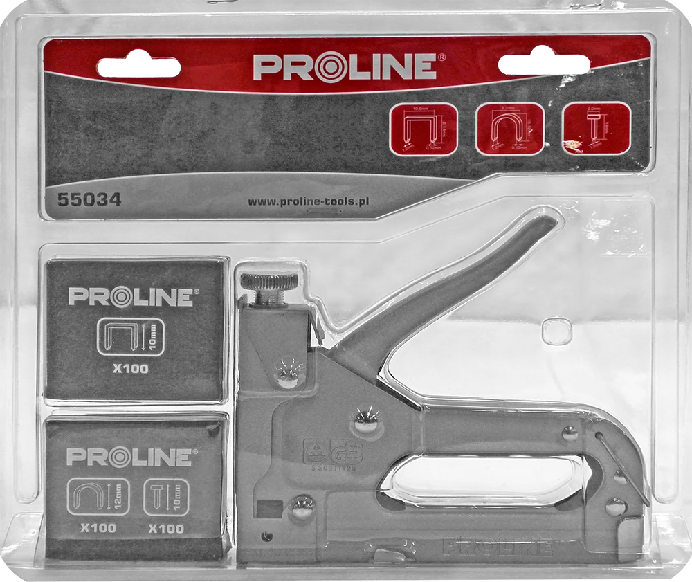 Zszywacz 4 funkcijų 4–14 mm segiklis, „g“ tipo, profesionalus „proline“