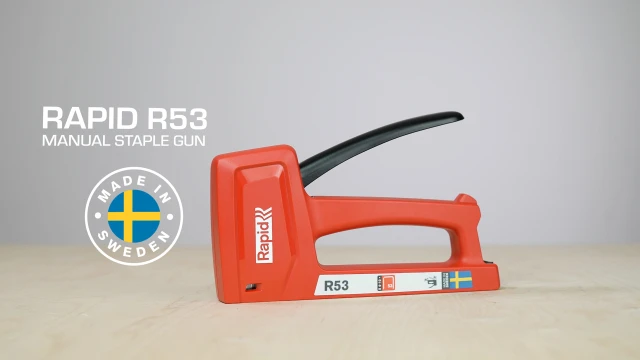 Mechaninis apkabėlių plaktukas Rapid R53