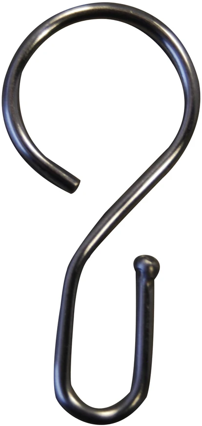 Hooks for bath curtain rod Ridder 16 pcs