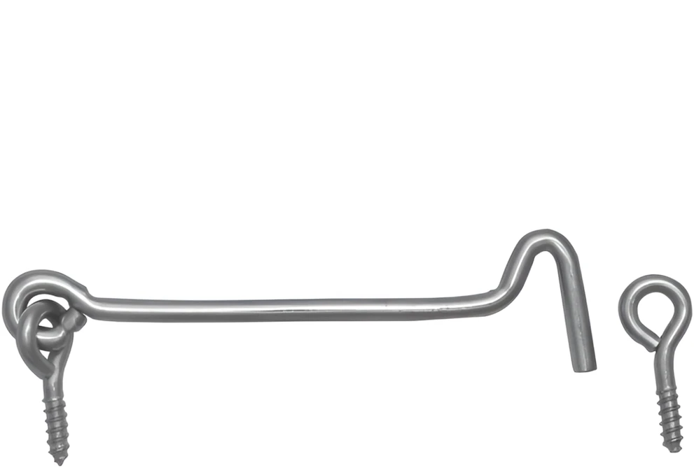 Kabliukas Domax ZHK, pilka, 120 mm