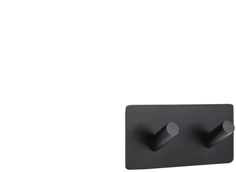 Kabliukas Domoletti Corfu, 900 mm x 32 mm x 45 mm, juoda