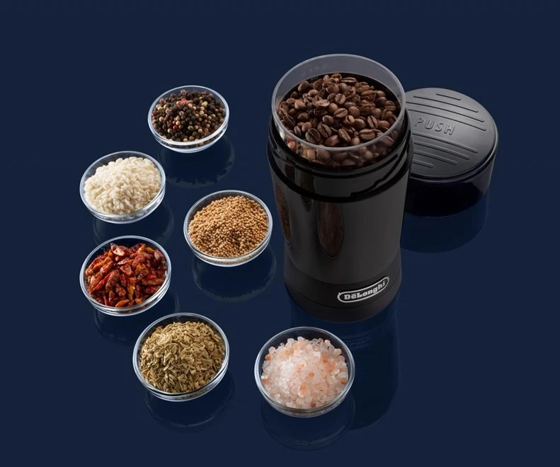 Kavamalė DELONGHI Coffee Grinder KG 200, 90g, 170W, Juodas
