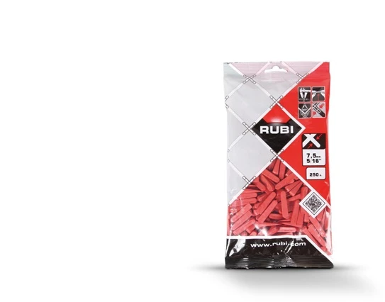 Kaiščiai plytelėms Rubi 2397, 7.5 mm, 250 vnt