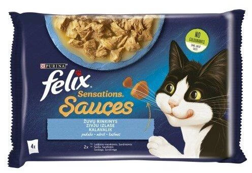FELIXSENSATIONS FISH MIX4X85G
