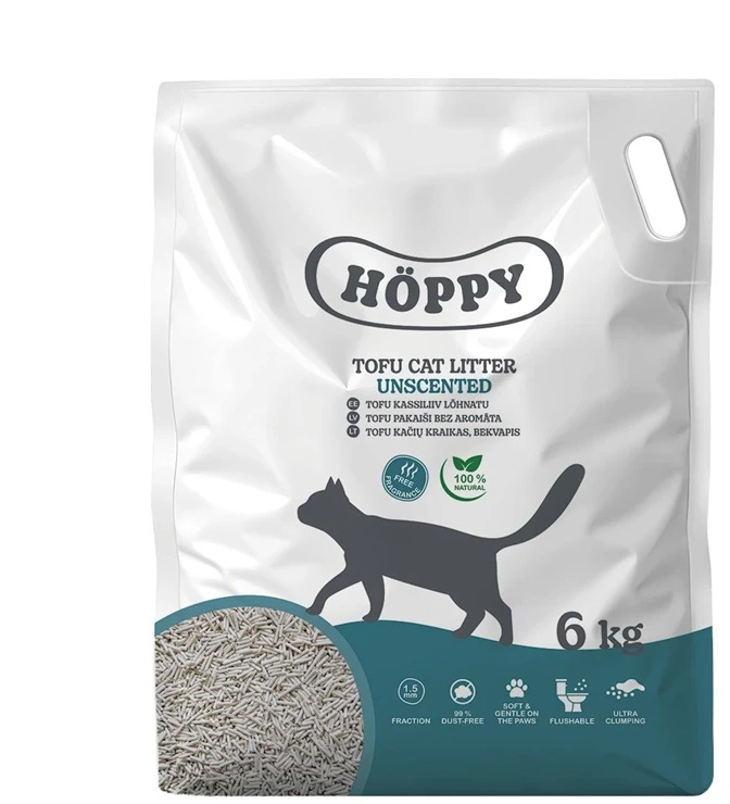 Okko Kraikas dla kota Cat Sand CAT LITTER TOFU ODORLESS 6KG