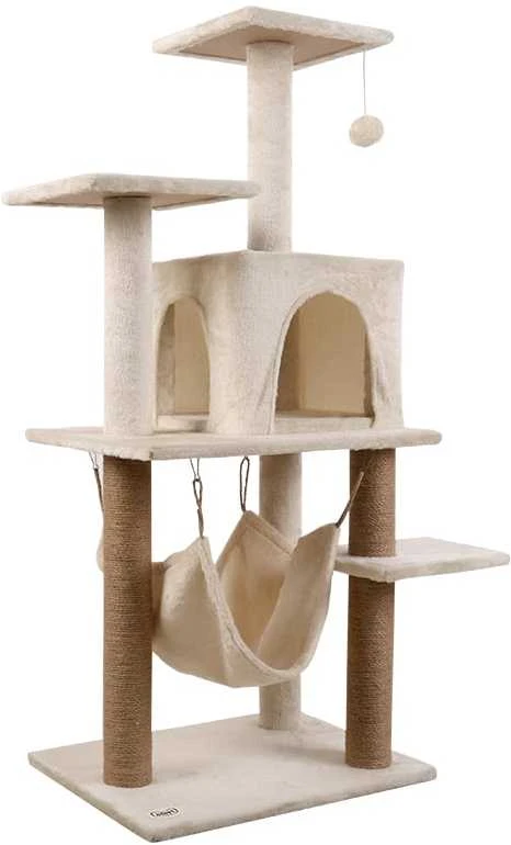 Nezatříděno Kačių draskyklė Hoppy, 49 cm x 38 cm x 110 cm
