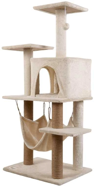 Nezatříděno Kačių draskyklė Hoppy, 49 cm x 38 cm x 110 cm
