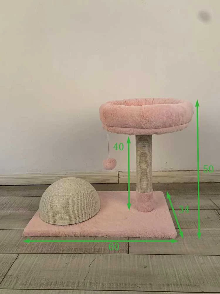 Sourcing Tiekimo katėms skirta draskyklė „Hoppy“ 60x34x50cm