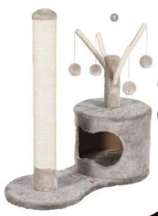 Kačių draskyklė Höppy, 65 cm x 30 cm x 68 cm