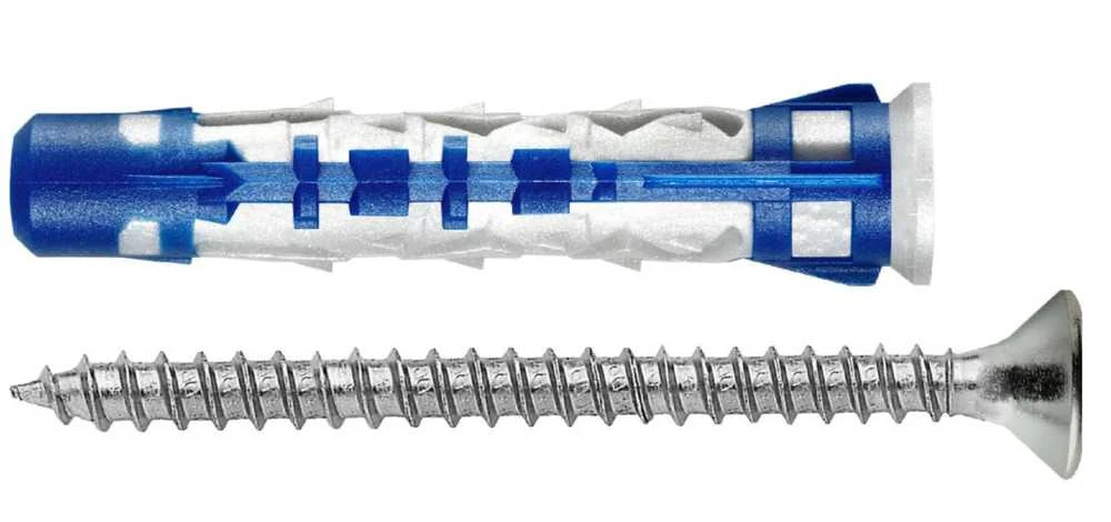 Grąžtas Kaļamie ieliktņi Elematic BLUEFIX/VA, universāls, 8 mm x 50 mm, 50 gab.