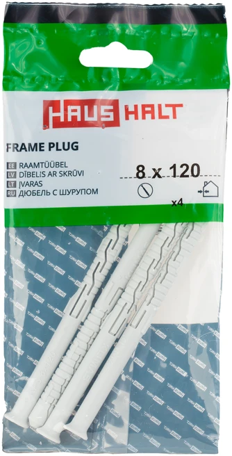 Haushalt Stabilus FRAME PLUG WITH SCREW 8X120MM W-KPR 4PC