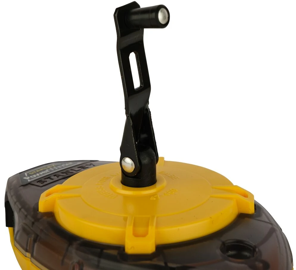 STANLEY SZNUR TRASERSKI POWERWINDER 30m + KREDA + POZIOMNICA SZNURKOWA