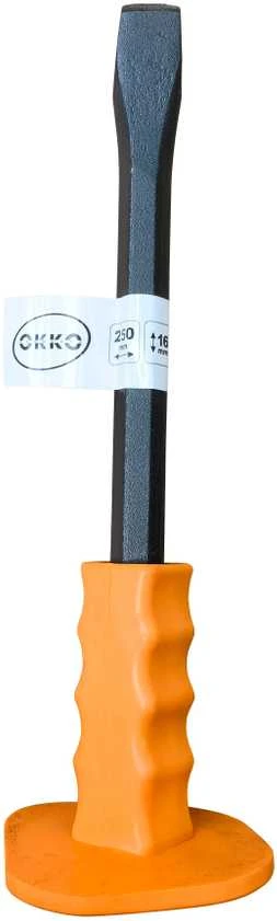 Okko Plokščias betono kaltas su guma GXS 04 250X16 mm