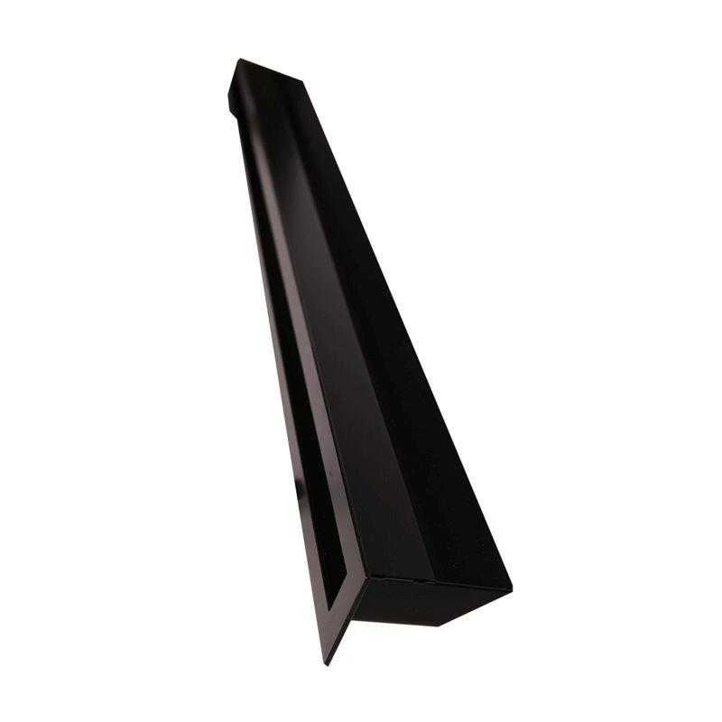 Tunelis -grotelės židinio NORDFLAM 60x580mm juodos spalvos