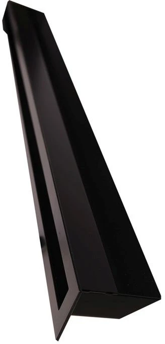 Tunelis -grotelės židinio NORDFLAM 60x780mm juodos spalvos