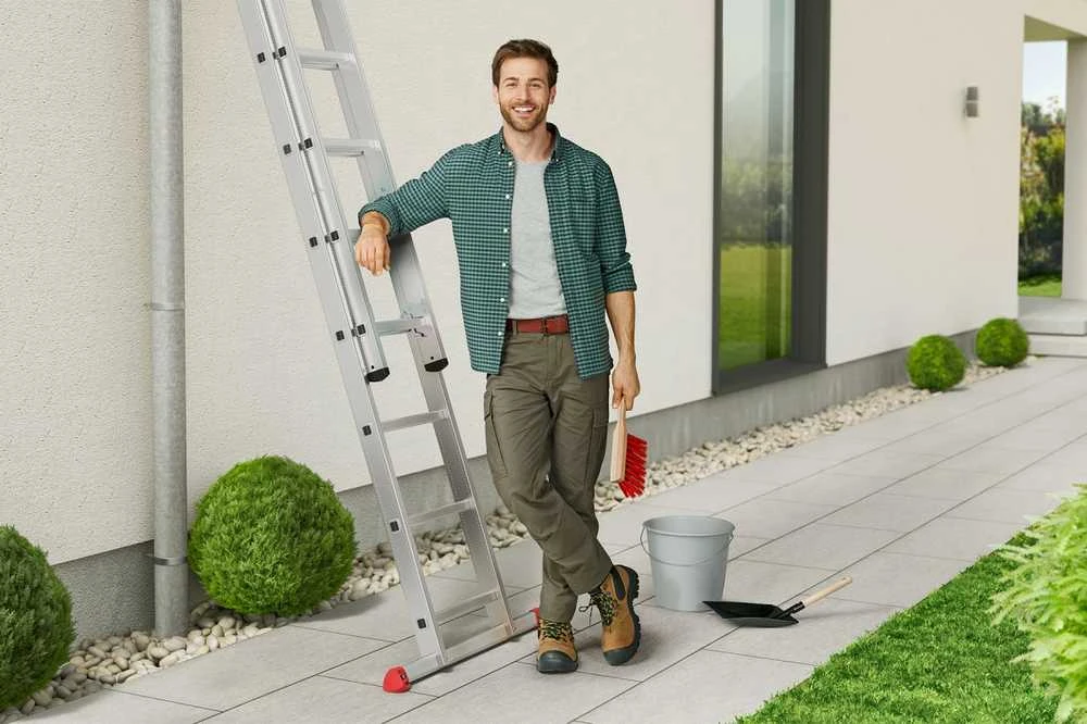 Hailo Universalios ištraukiamos kopėčios Hailo S80 ProfiStep Duo