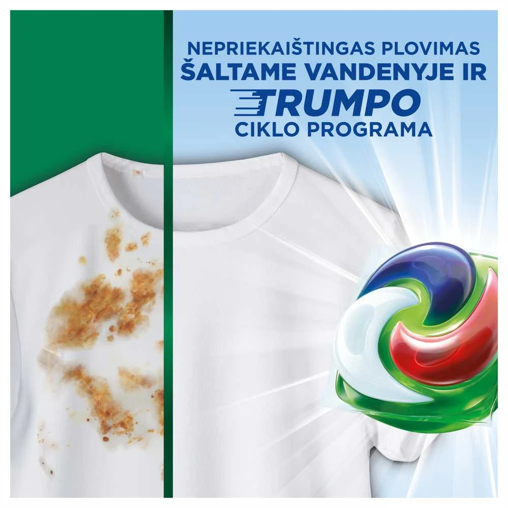 Skalbimo kapsulės Ariel Extra Clean, 20vnt
