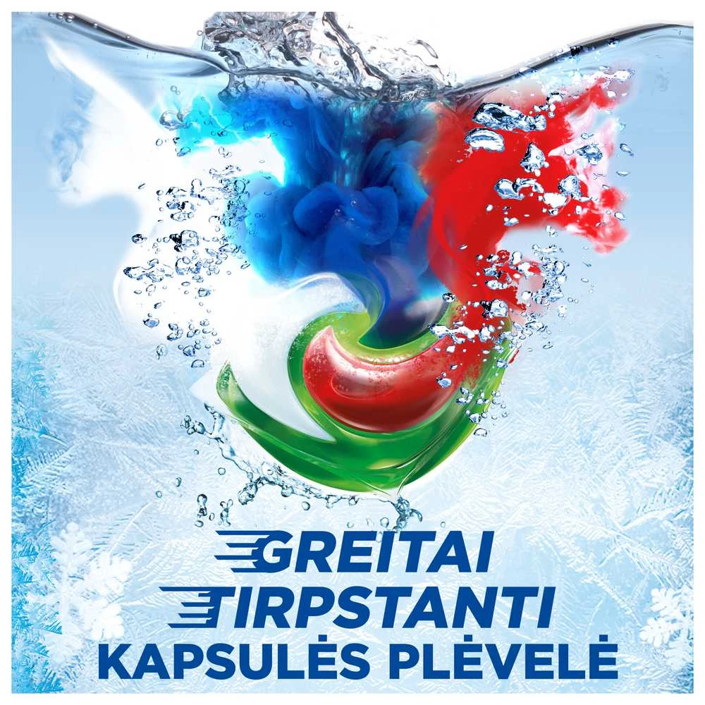 Skalbimo kapsulės Ariel Extra Clean, 60vnt