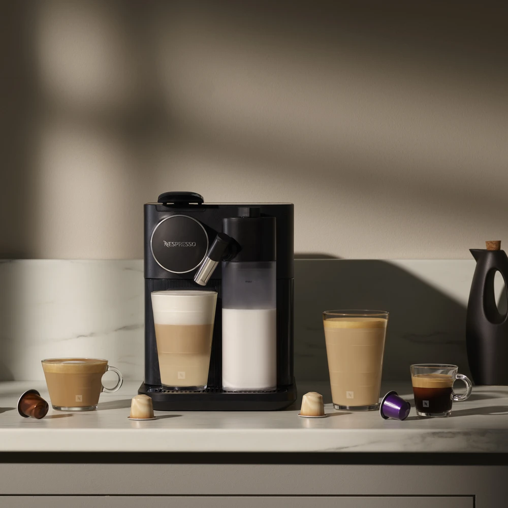 Kavos aparatas DELONGHI Nespresso EN640.B GRAN LATTISSIMA kapsulinis kavos virimo aparatas