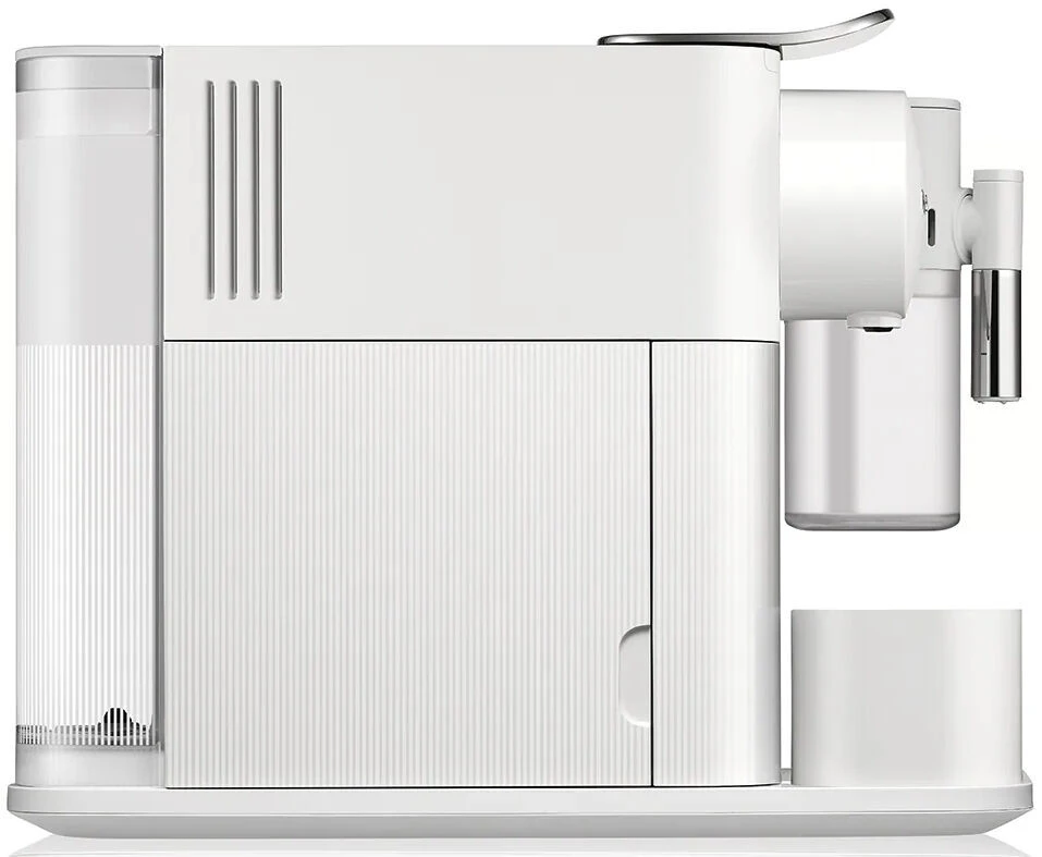 Automatinis kavos aparatas su pieno plakikliu Delonghi EN510.W Nespresso, Baltos spalvos