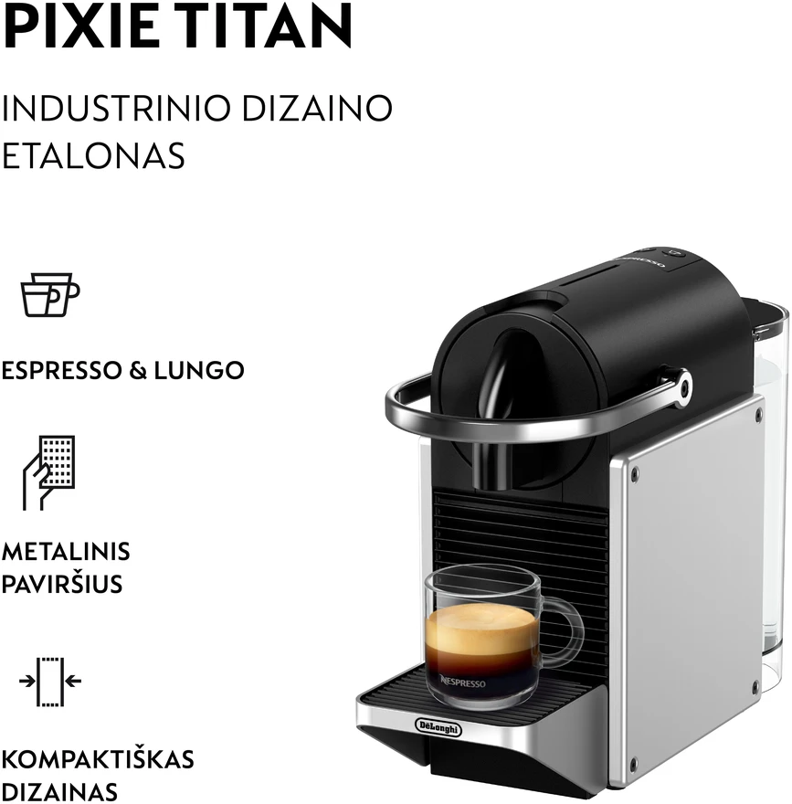 DELONGHI Nespresso Pixie EN127.S