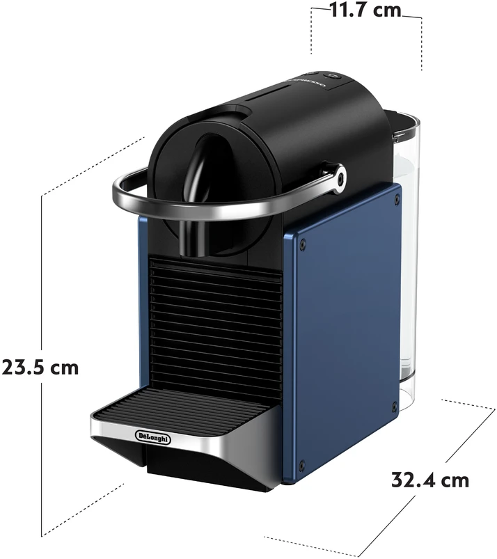 Kapsulinis kavos aparatas Nespresso EN127.BL, mėlynas/juodas
