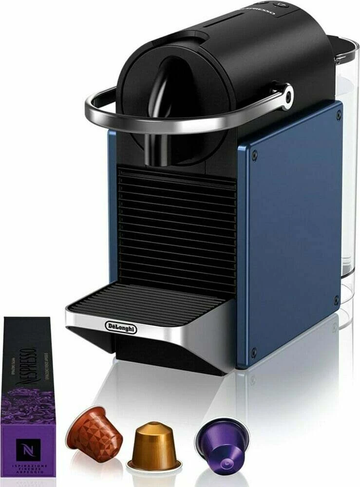 Kapsulinis kavos aparatas Nespresso EN127.BL, mėlynas/juodas