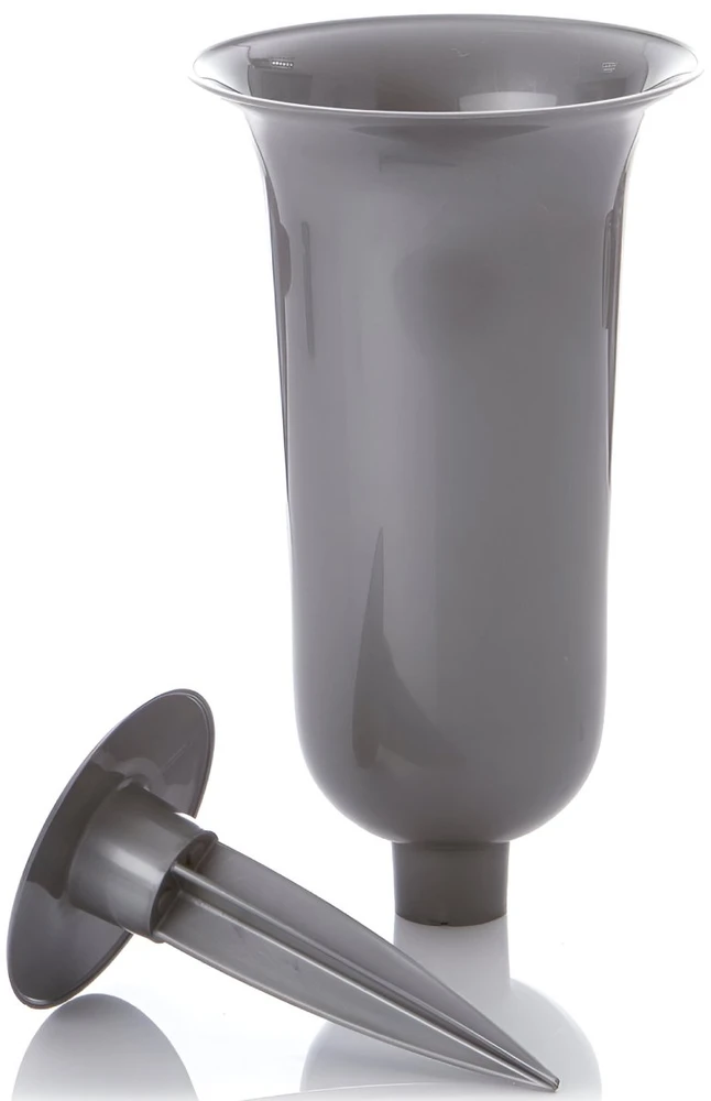FORM PLASTIC Plastikinė įsmeigiamoji kapų vaza, Ø13 cm