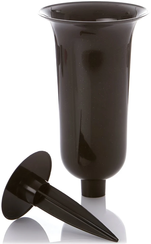 FORM PLASTIC Plastikinė įsmeigiamoji kapų vaza, Ø13 cm