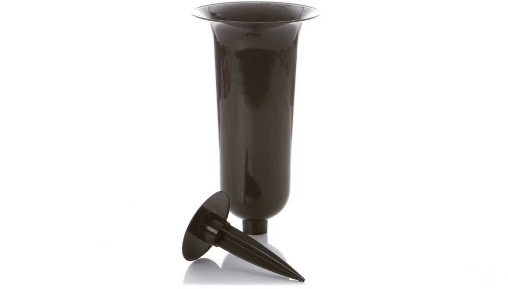 FORM PLASTIC Plastikinė įsmeigiamoji kapų vaza, Ø15.5 cm