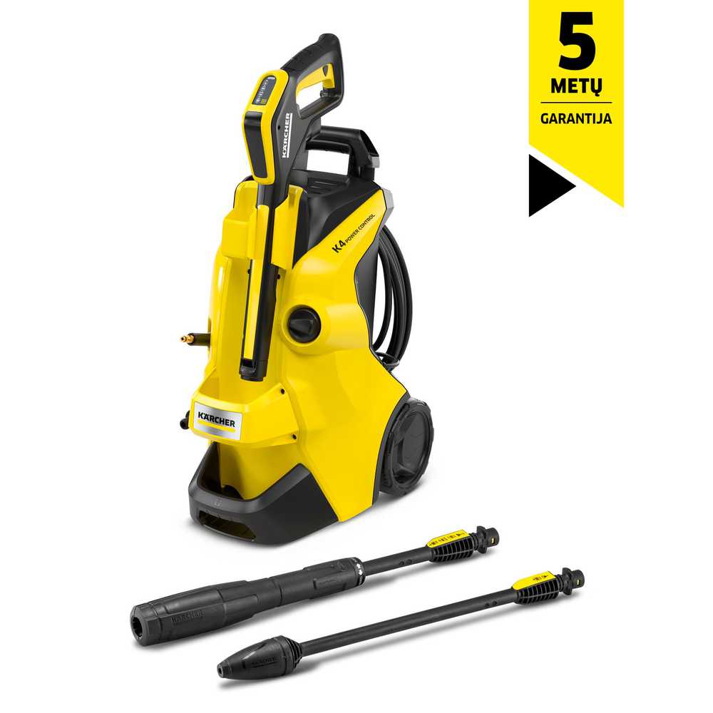 Kärcher K 4 Power Control aukšto slėgio plovimo įrenginys