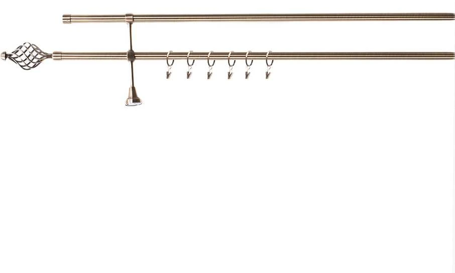 Domoletti DOUBLE CURT RAIL SET D19 240 CM