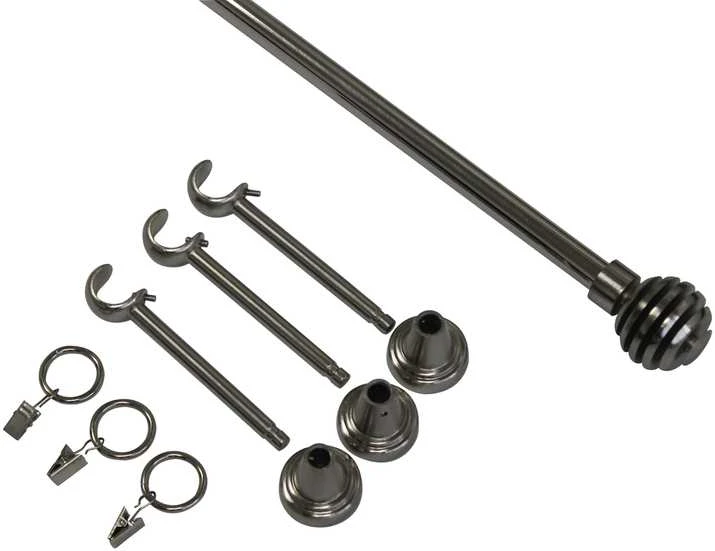 Domoletti SINGLE CURTAIN RAIL SET 240CM D16