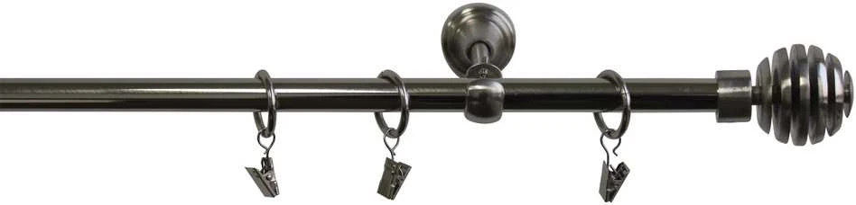 Domoletti SINGLE CURTAIN RAIL SET 240CM D16