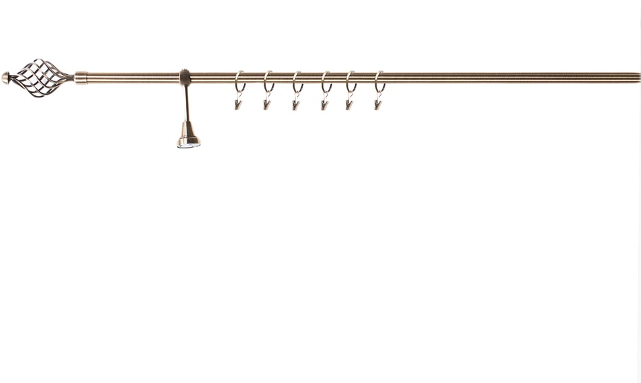 Domoletti SINGLE CURT RAIL SET. ANTIC B D19 300 CM