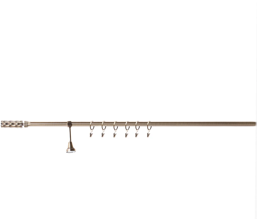 Domoletti SINGLE CURT RAIL SET ANTIC B D19 180 CM