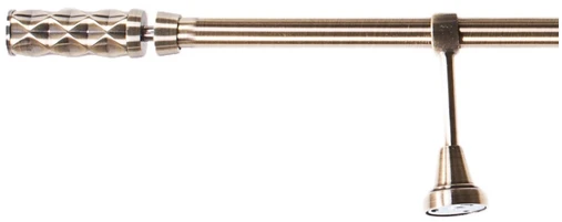 Domoletti SINGLE CURT RAIL SET ANTIC B D19 180 CM