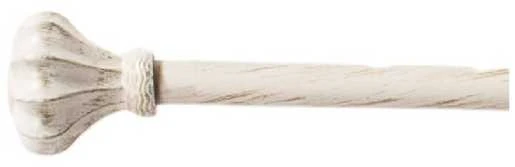Karnizas Domoletti LK20GZ09/3, 300 cm, DIA 19 mm, baltasis auksas