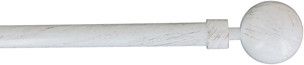 Karnizas Luance, 120 - 210 cm, DIA 19 mm, balta sp.