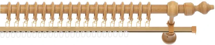Domoletti CORNICE METAL RAIL LIGHT OAK 1.6 D28 (1)