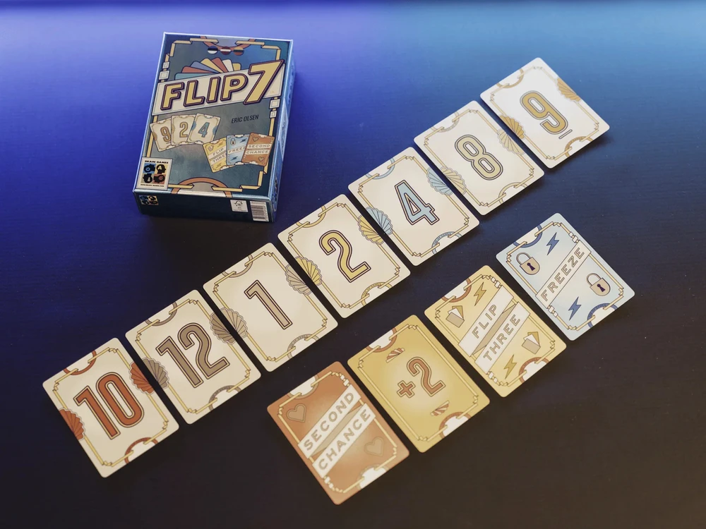 Brain_Games Kortų žaidimas – Brain Games Flip 7 BRGFLIP7, LT