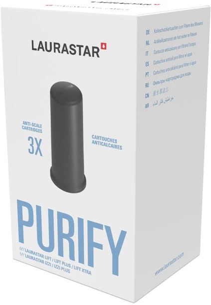 LAURASTAR 502.7800.525 LIFT nukalkinimo filtro kasetės, 3 vnt.