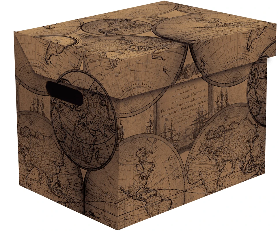 Okko Inter-Tech FOLDABLE CARTON BOX34X25X26CM GLOBE